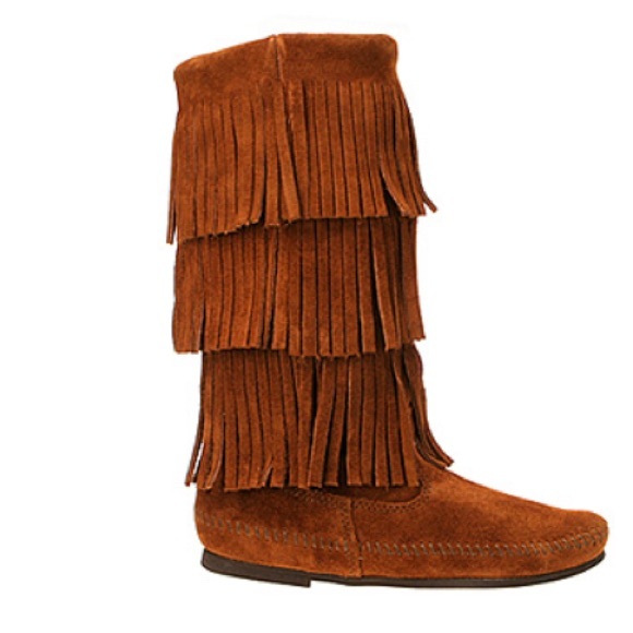 Minnetonka calf boots - Picture 1 of 2
