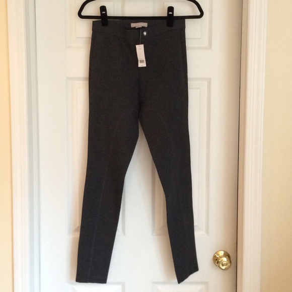 ✨NEW ✨BANANA REPUBLIC Gray Skinny Zip Up Pants - Picture 3 of 4