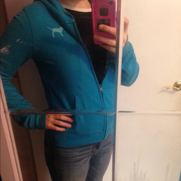 VS PINK zip up
