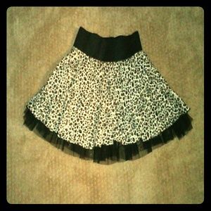 Cheetah Print Mini Skirt