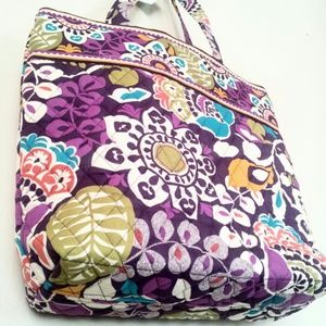 SALE! NWT Vera Bradley Tote in Plum Crazy