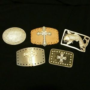 Belt buckles $3 each