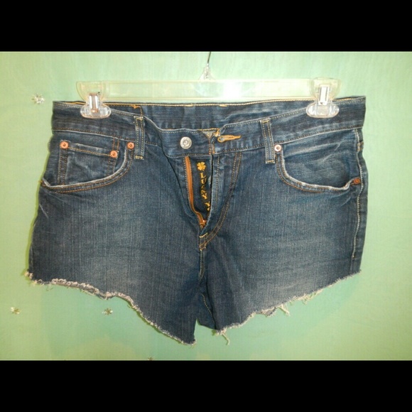 SOLD Lucky denim cutoffs