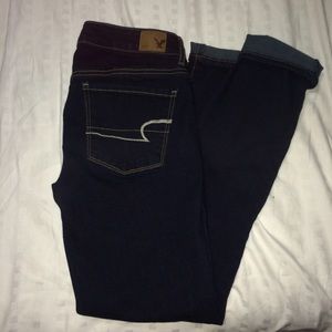 American eagle skinny jeans!