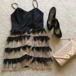 🍸HOST PICK 🍸Greylin black Tiered mini dress