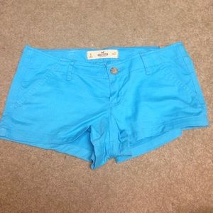 Blue Hollister shorts