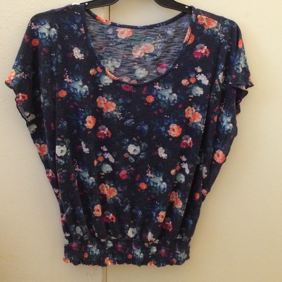 Mudd Floral Top