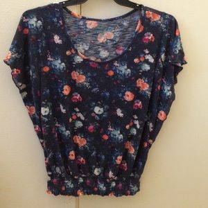 Mudd Floral Top