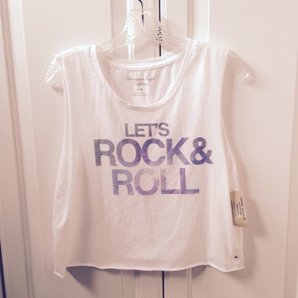 American Eagle Crop Top