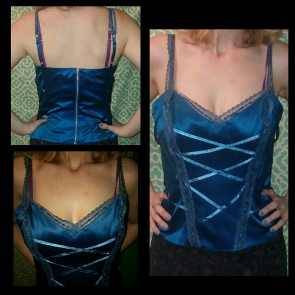 Corset style top