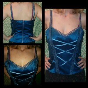 Corset style top