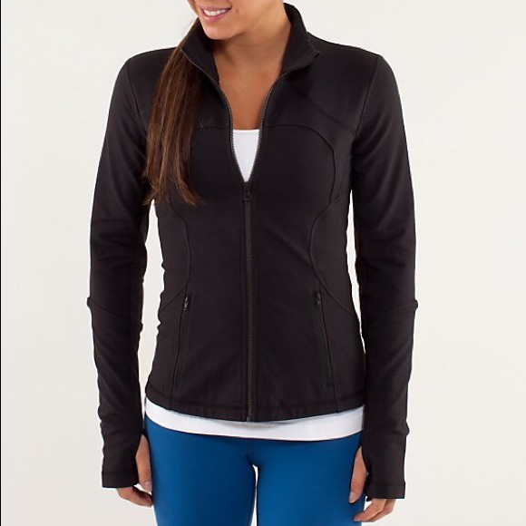 lululemon athletica Jackets & Blazers - Black Lululemon Zip-up "Forme" Jacket