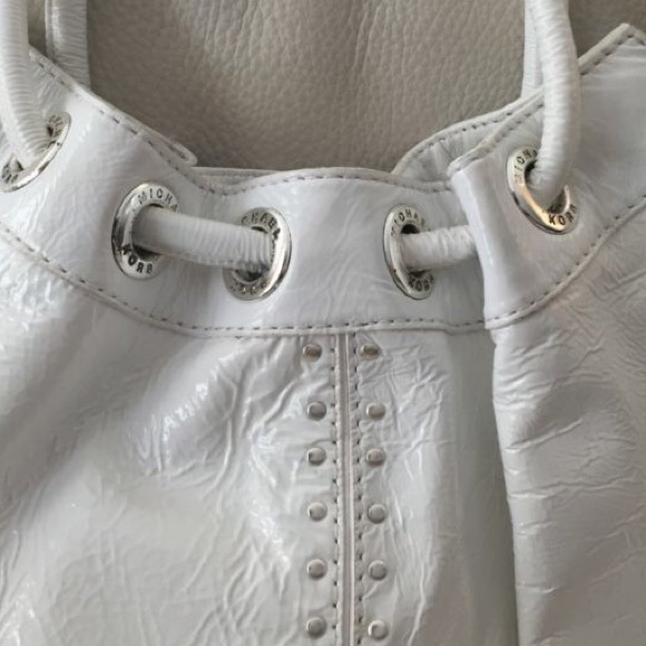 MICHAEL KORS Women White Leather Beaded Loop - Picture 4 of 4