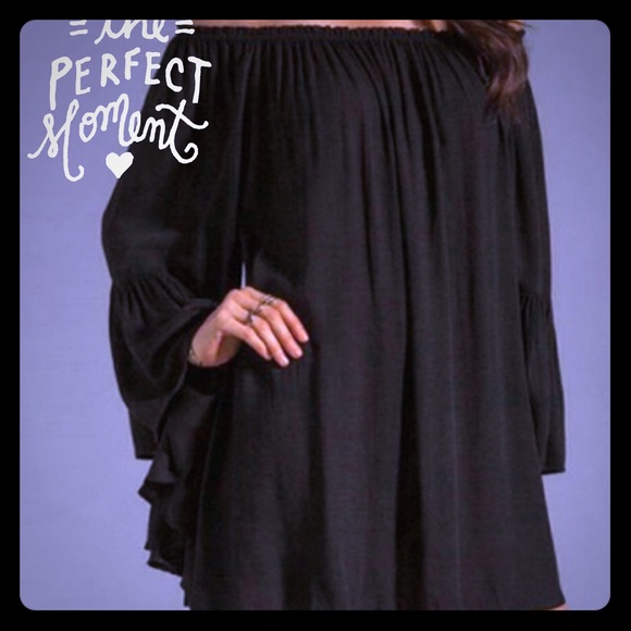 🆕Beautiful black boho dress size Large/Firm price
