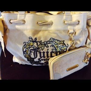 Large Juicy Couture Purse and Wallet