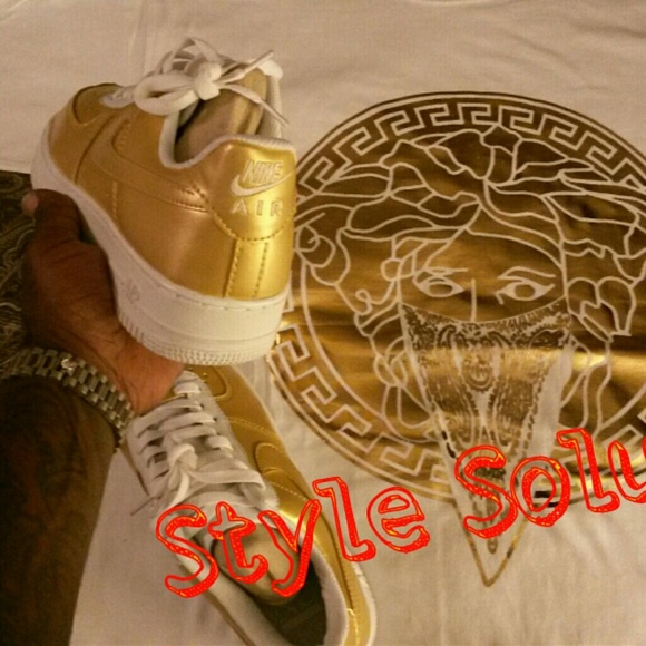 Custom Air FORCE 1's AND SHIRT - Picture 3 of 4