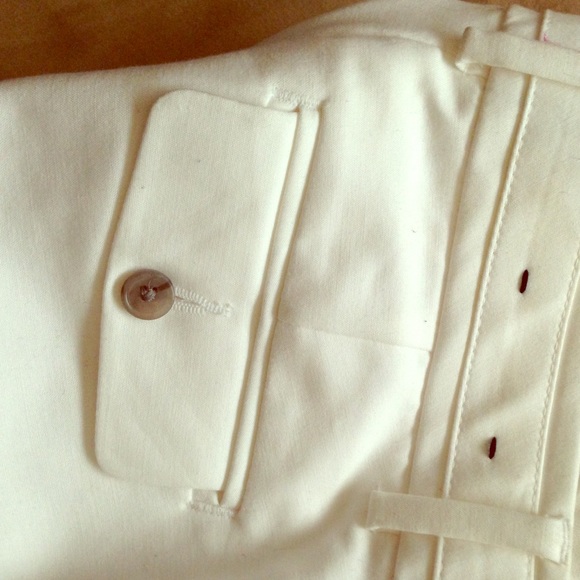 Banana republic white pants