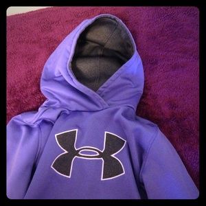 Purple Under Armor Sweatshirt
