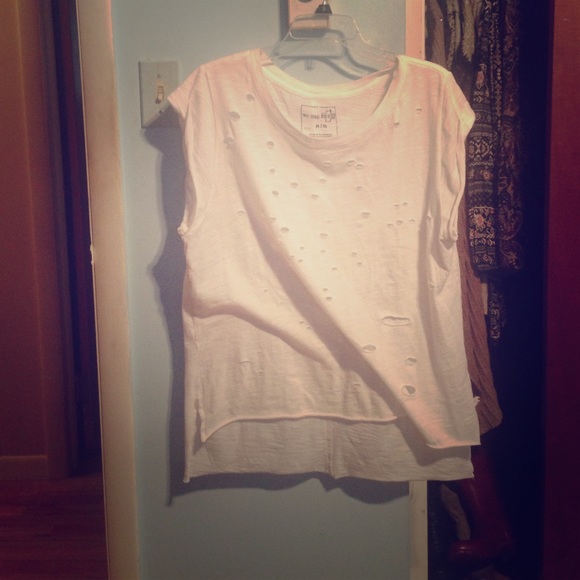 Free people hole tee