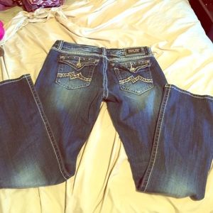 Miss me jeans size 31 easy boot