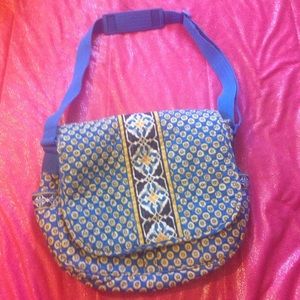 Vera Bradley messenger bag💛💙