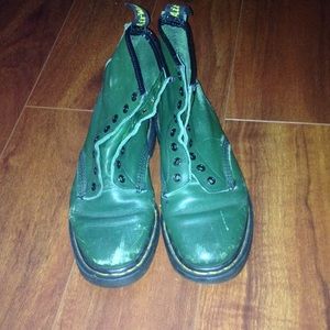 Green Doc Martens