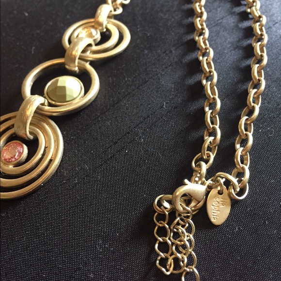 Lia Sophia gold necklace