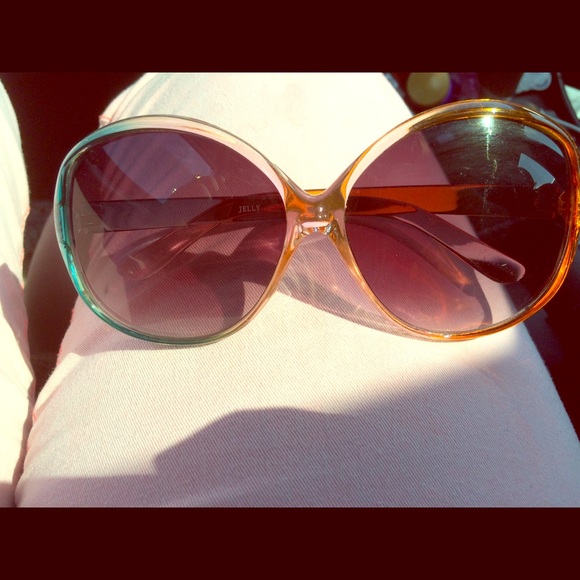 Multicolor big lens sunglasses!
