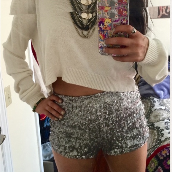 Sequence high waisted shorts