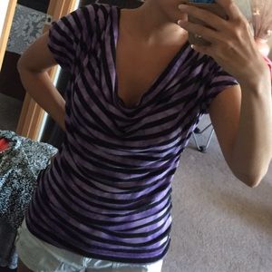 Calvin Klein purple top