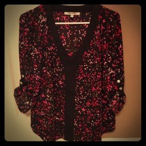 Daniel Rainn bird printed blouse