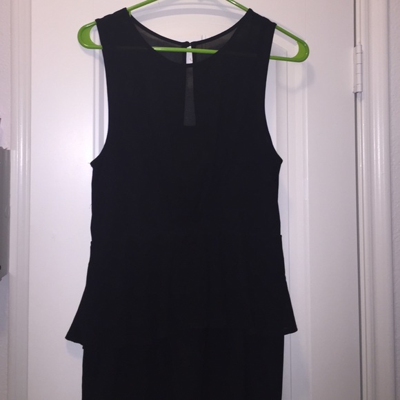 Forever 21 Peplum Little Black Dress
