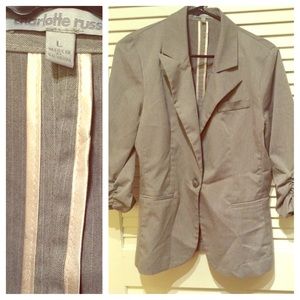 Charlotte Russe Grey Blazer