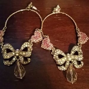 Betsey Johnson earrings