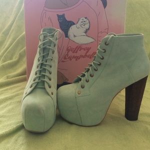 jeffrey campbell mint suede lita