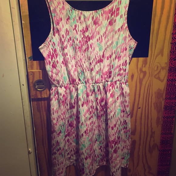 Multicolored spring dress