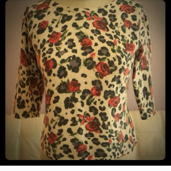 Lucky Brand Floral Sweater