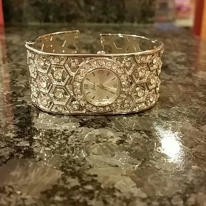Sterling silver fashion watch