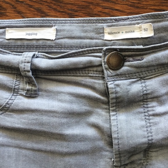 Silence + Noise light grey jeggings - Picture 2 of 4