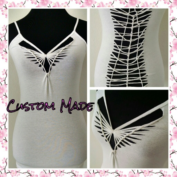 Custom cut tank top