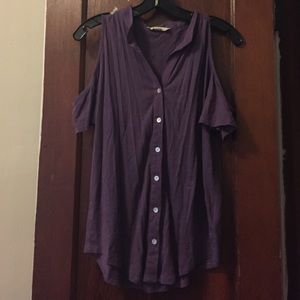 Purple button down ❗️ALL $4 ITEMS ARE BOGO ❗️