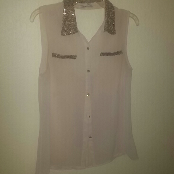 Sequin top