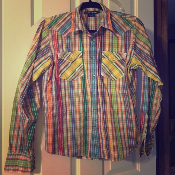 Western Ralph Lauren button down for spring!