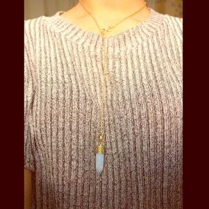 🚫🚫SOLD-Gemstone Gold Necklace