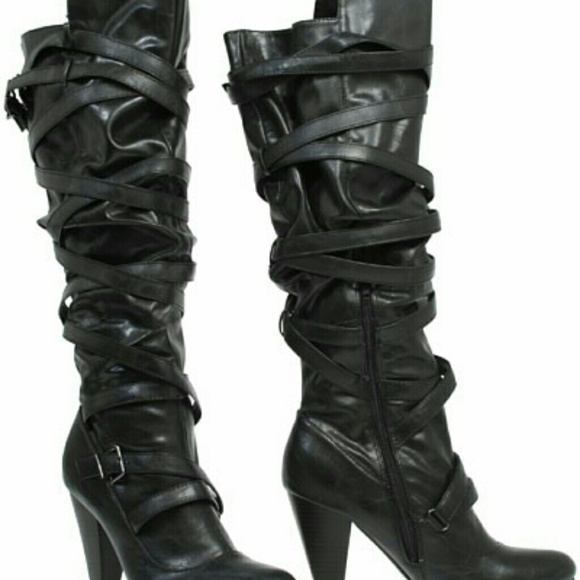 Fahrenheit Black Vicky Boots