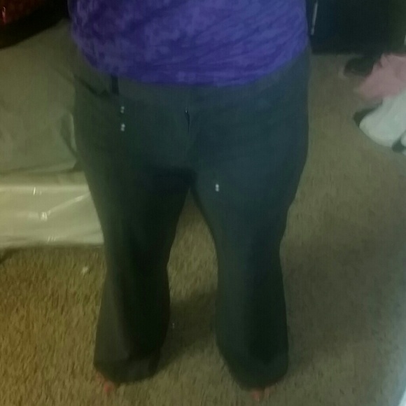 Wide leg dress pants