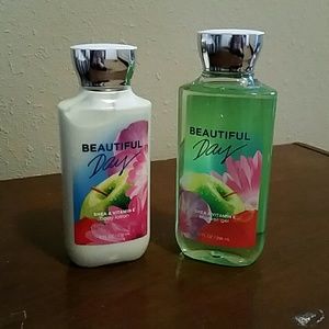 B+BW shower gel and lotion
