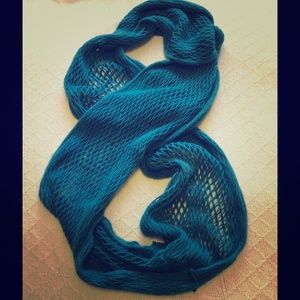 Teal Infinity Scarf