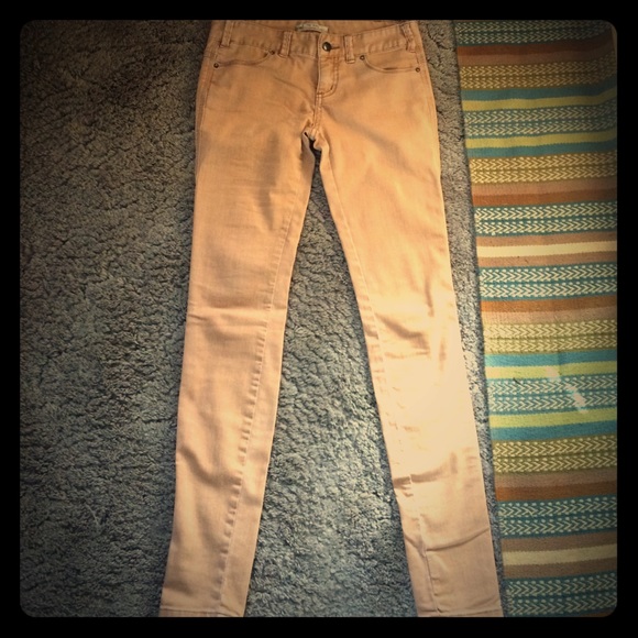 Free People Pants - Free People Dreaming Orange Jeans