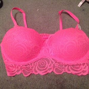Pink bralette